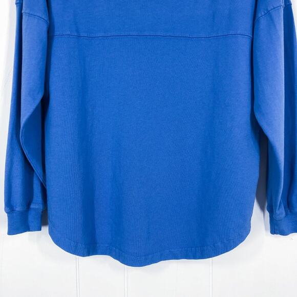 Spirit Jersey Shirt Tie Dye Hooded Cowl Neck Telluride Colorado Size Small Blue - Picture 9 of 16